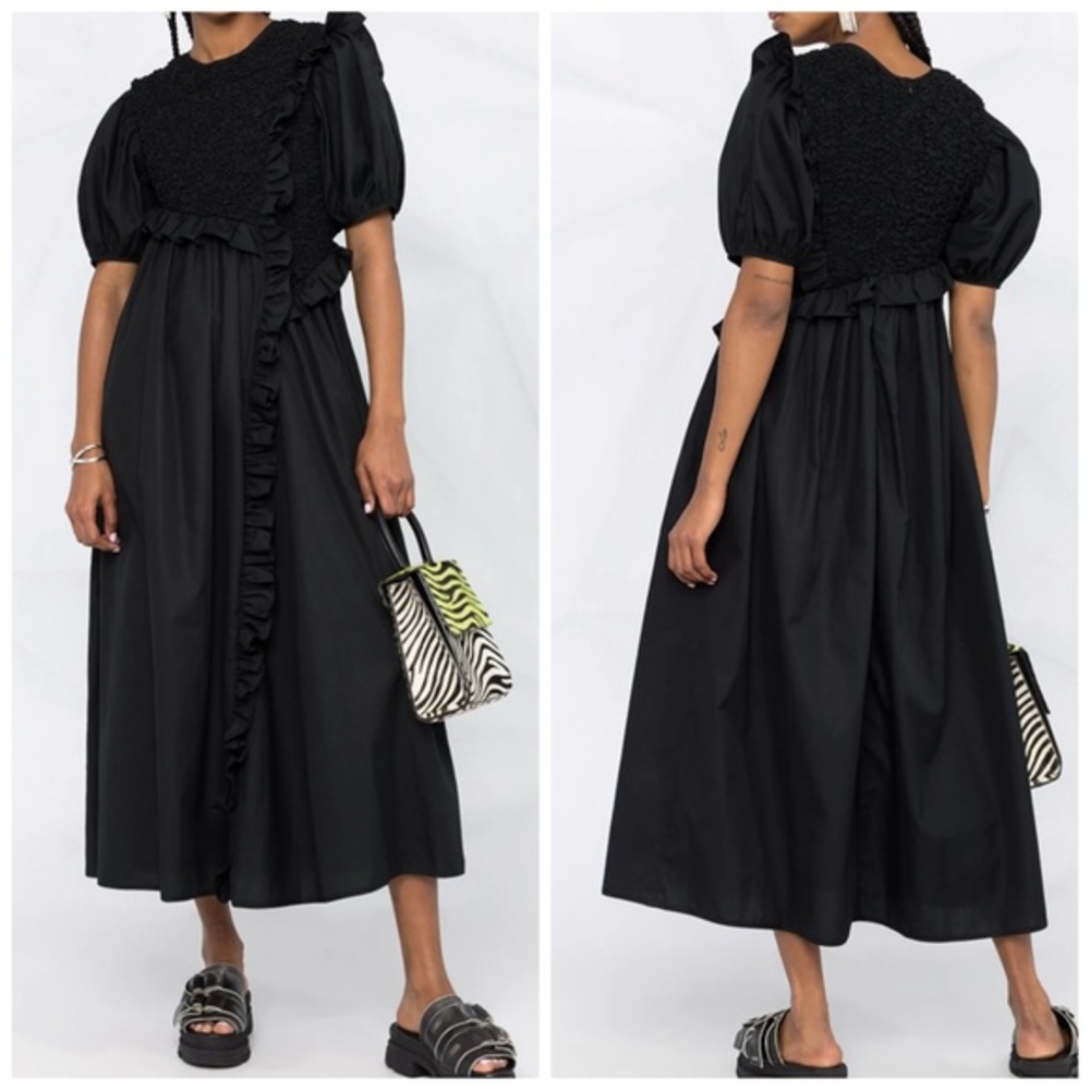 Cecilie Bahnsen Chloe smocked dress Size 2